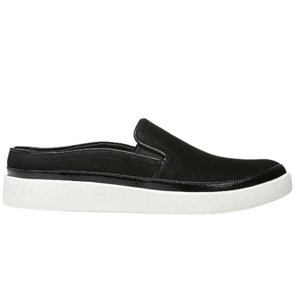 Vionic effortless women’s Black Slip-On Loafers with White Sole - Picture 6 of 7